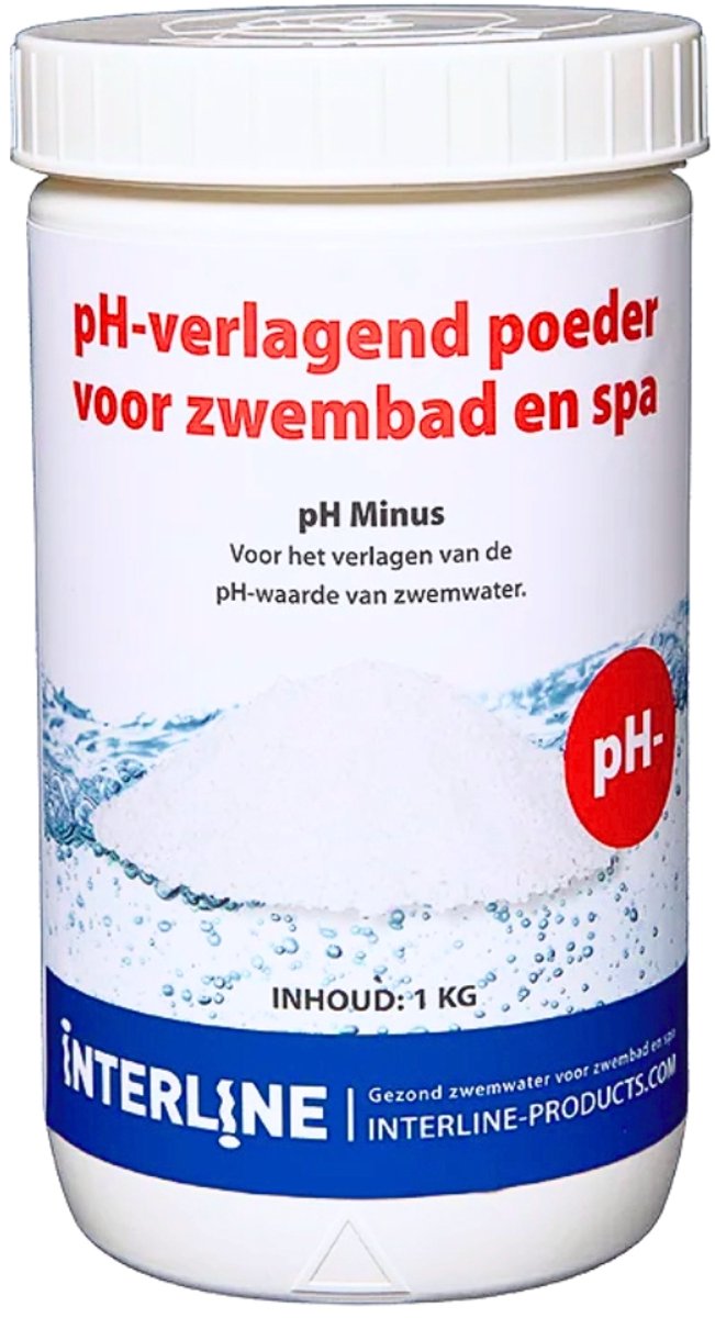 Interline - pH Minus - 1 kg - Voor correctie van hoge pH-waarde