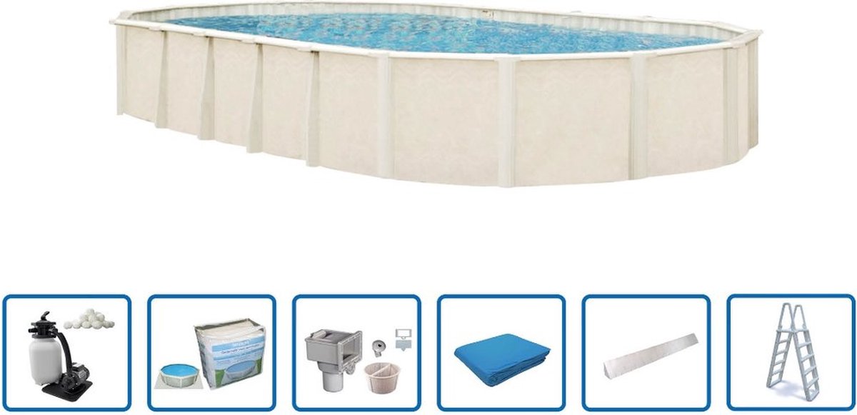 Interline Century ovaal 10,50x5,50m Deluxe pakket