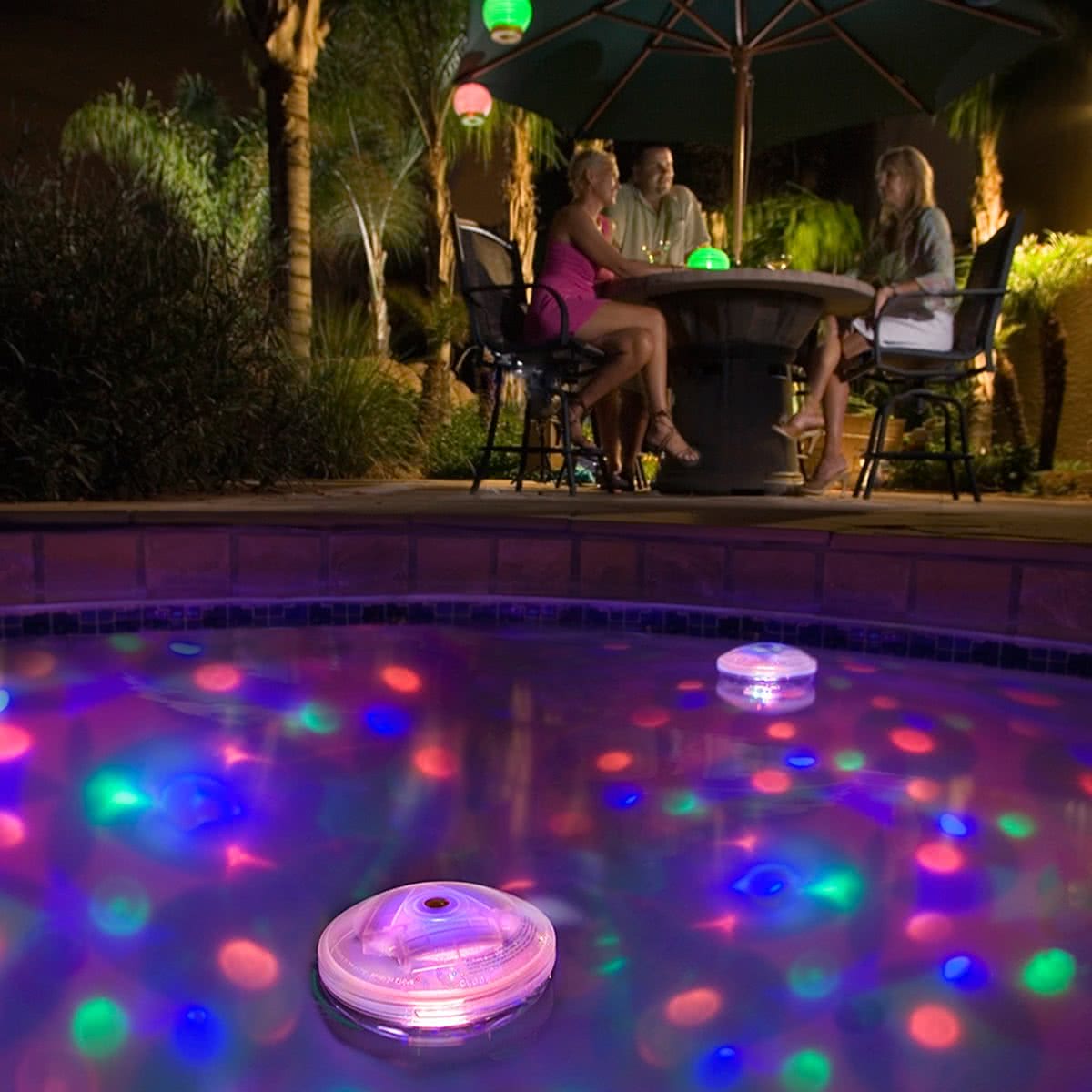   Underwater Light Show