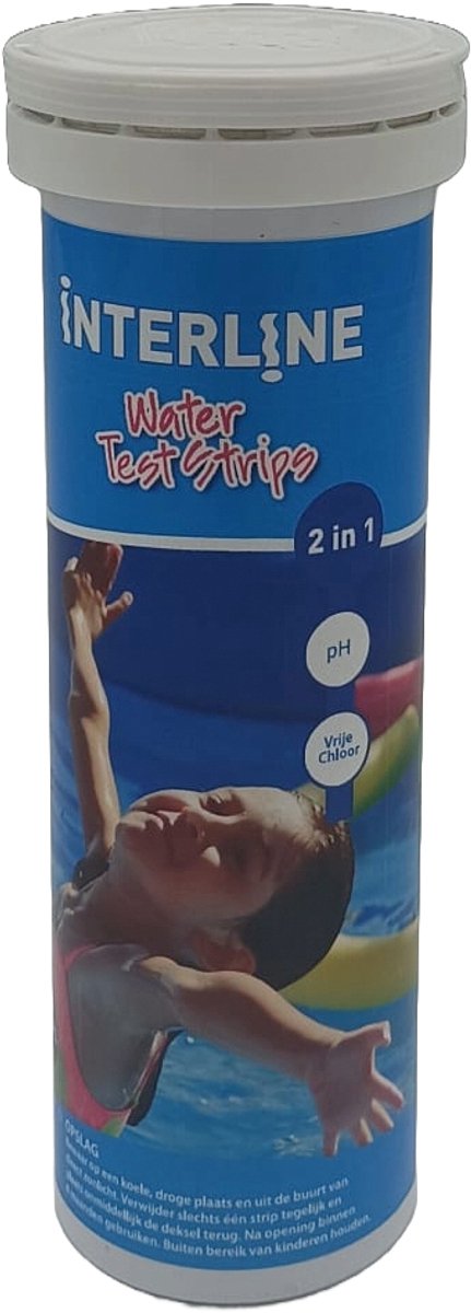 Teststrips chloor & pH 25st