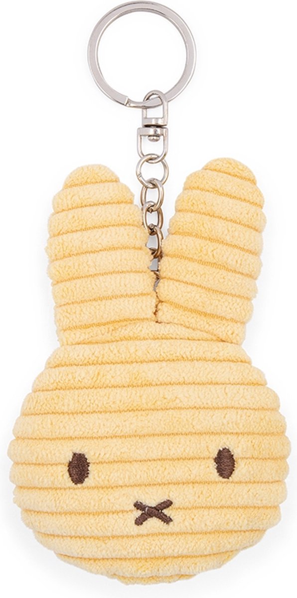 Nijntje Sleutelhanger Corduroy Buttercream ECO 10 cm - Knuffel Buttercream