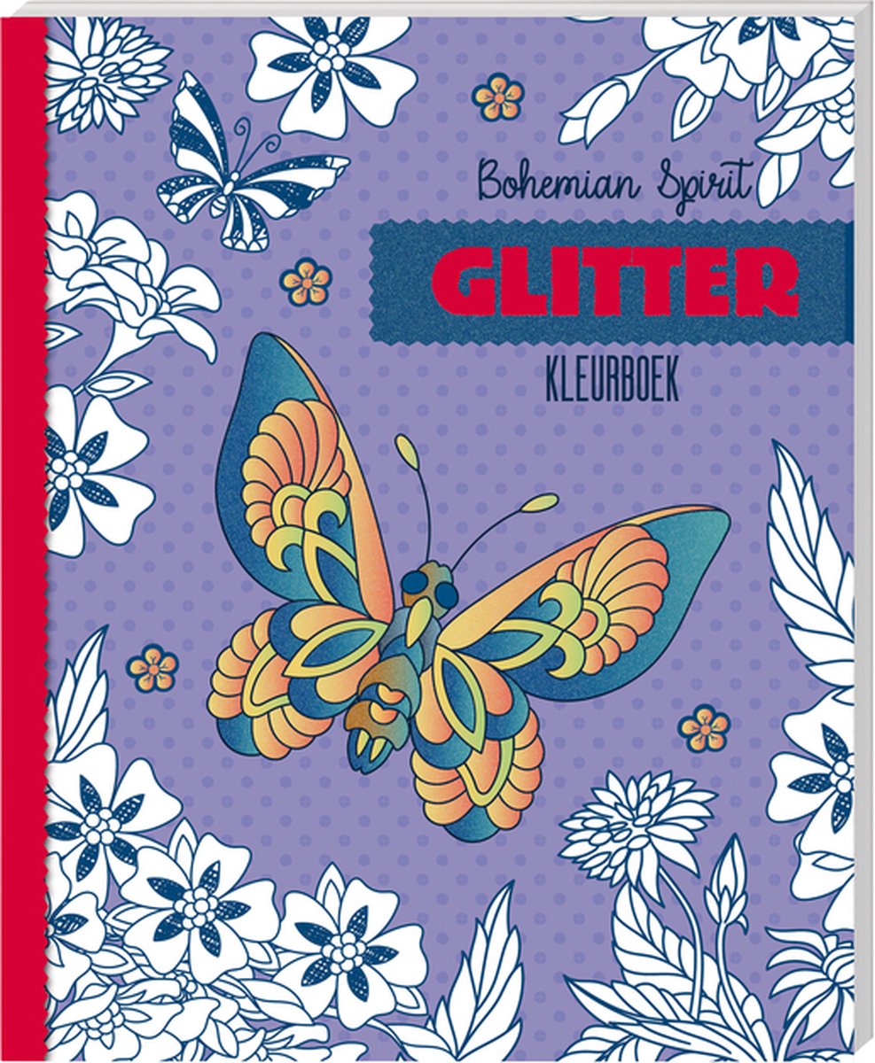 Kleurboek Glitter - Bohemian spirit