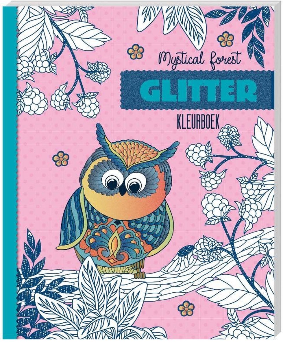 Kleurboek Interstat Glitter Mystical forest