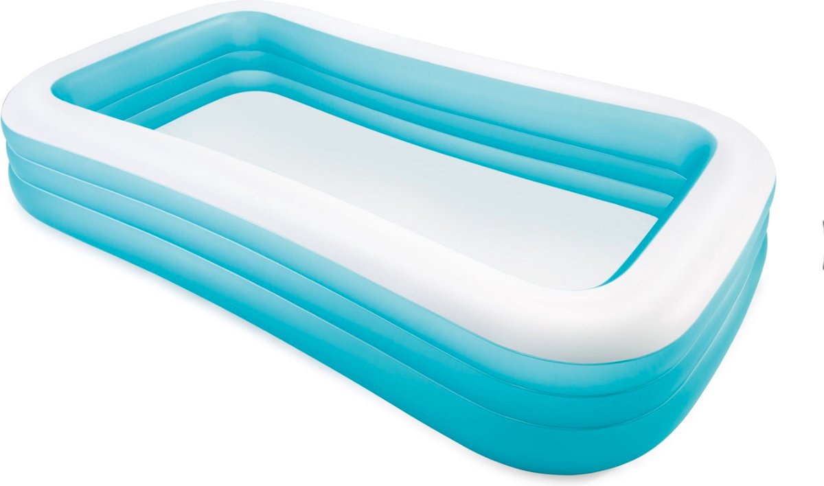 INTEX™ -  swim Center Family Pool - Rechthoekig Familie Zwembad - Afmetingen: 262 x 175 x 56 cm