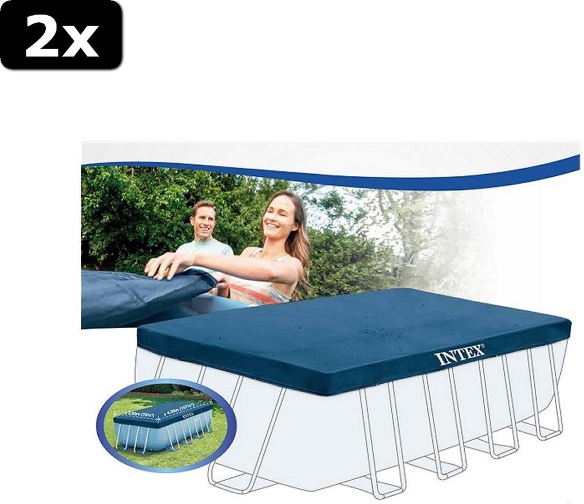 2x   28037 Framebad Afdekzeil 400x200cm