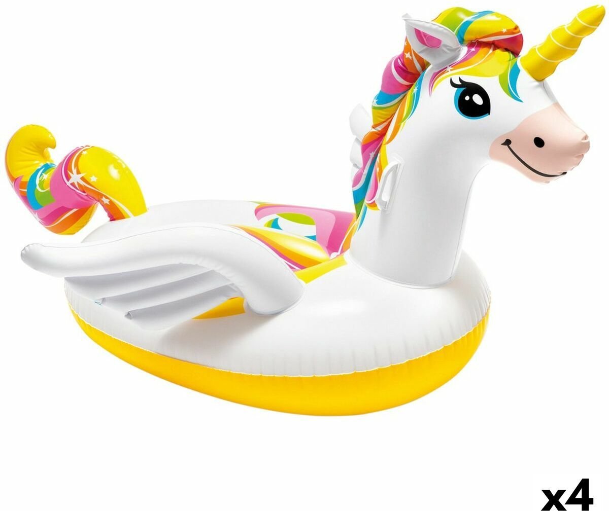Eenhoorn Opblaasbare Matras   201 x 97 x 140 cm (4 Stuks)