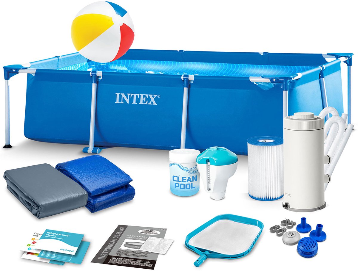 Frame tuinzwembad 260 x 160 x 65 cm 15 in 1 INTEX 28271