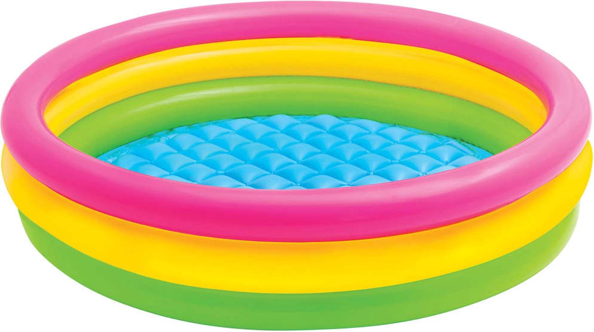 INTEX Zwembad Sunset opblaasbaar 3 ringen 147x33 cm