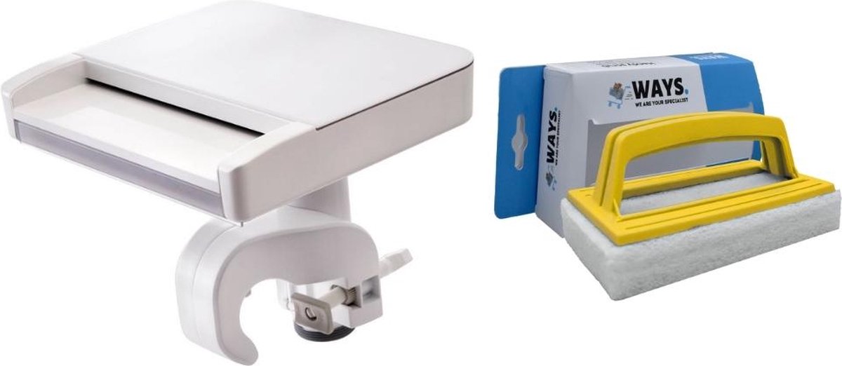   - Multicolor LED waterval & WAYS scrubborstel