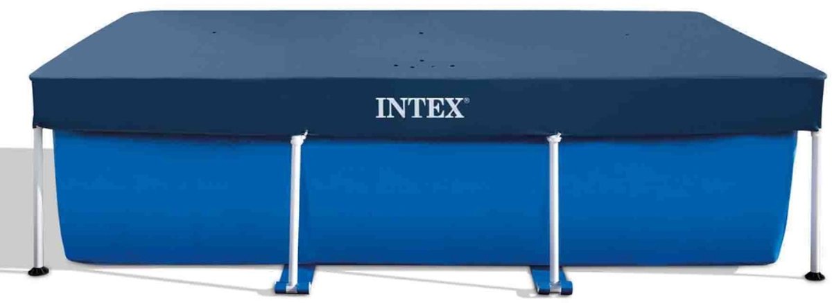   - Zwembad Afdekzeil - Rechthoekig - Zeilmaat 320 x 220 cm - Geschikt voor zwembaden van 300 x 200 cm