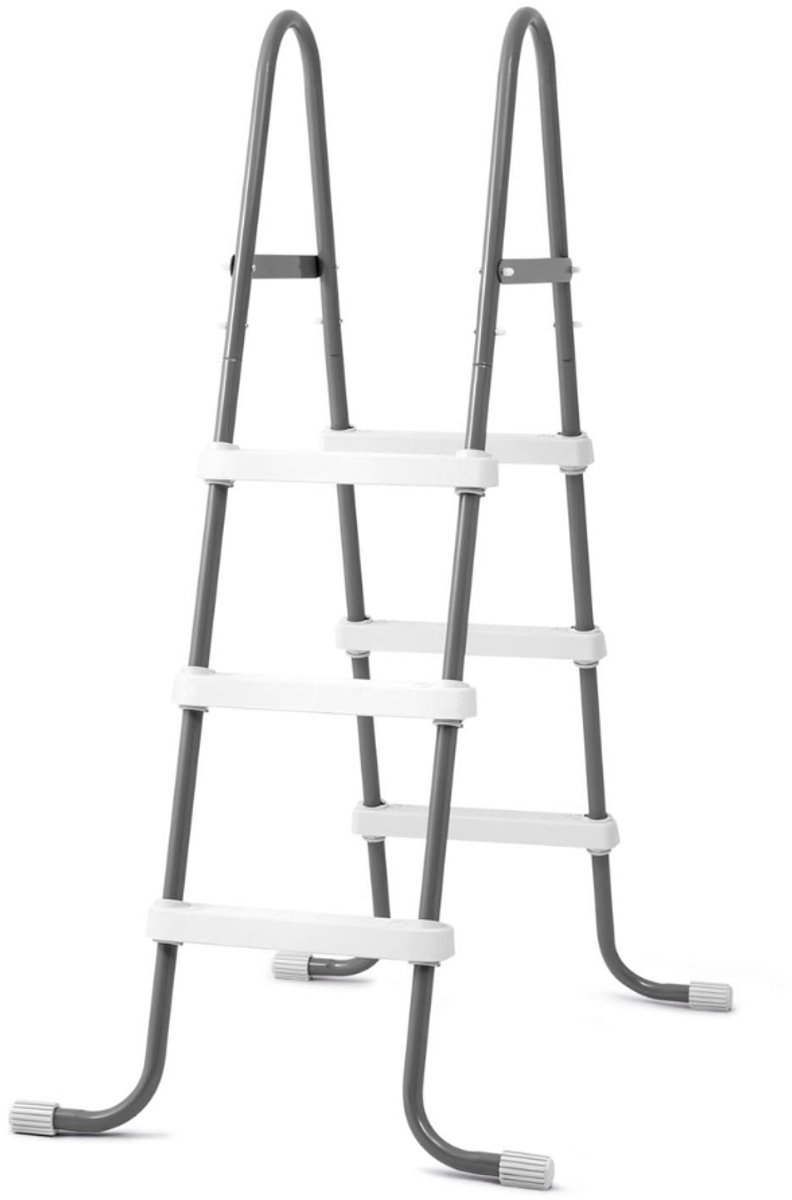 Intex - Zwembadladder - Voor wandhoogte 107 cm - Veilig in- en uitstappen