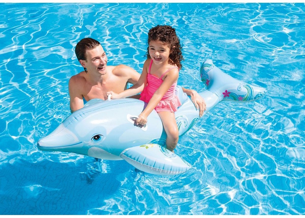   58535NP Ride-on Dolfijn 175x66 cm