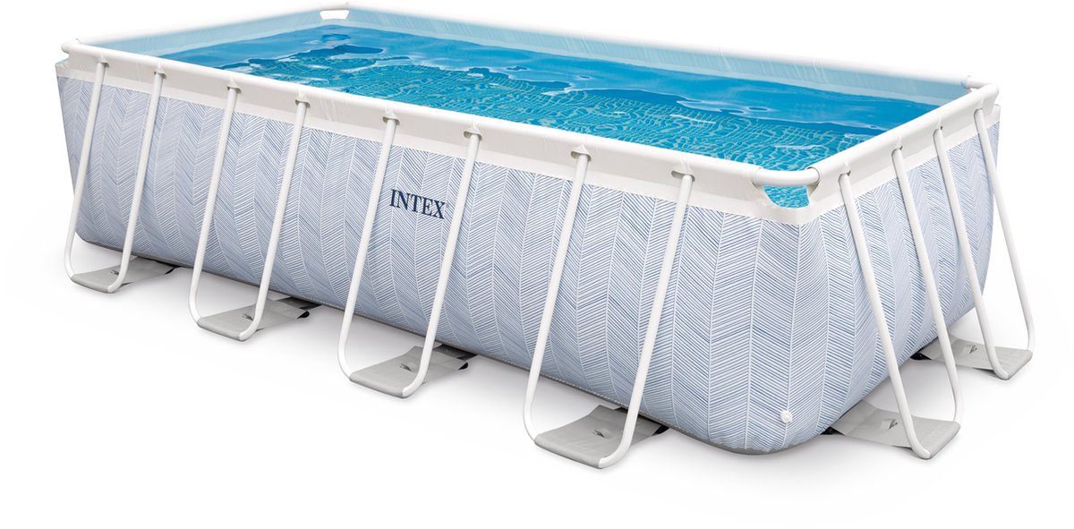   Chevron Prism Rectangular Pool Set - Opzetzwembad 400 x 200 x 100 cm