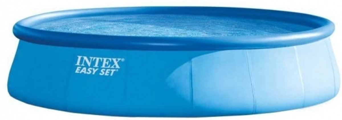  Easy Set Opblaaszwembad Met Accessoires 457 X 107 Cm Blauw