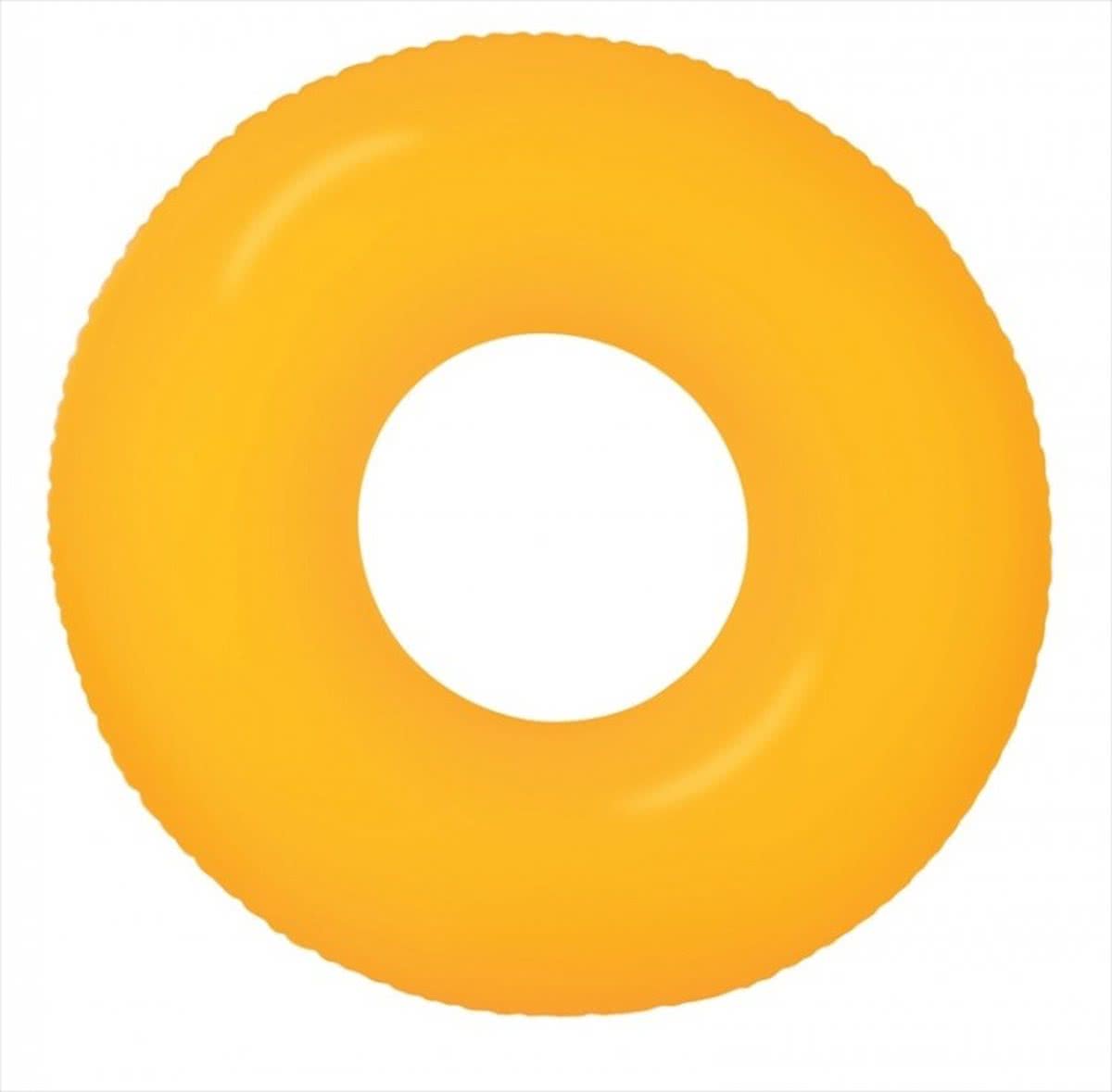   Neon frost zwemring 91 cm oranje