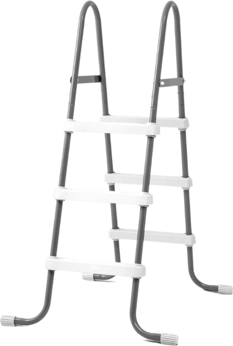   Prism Frame Zwembad - Opzetzwembad - 366x76 cm - Inclusief Onderhoudspakket, Trap en Voetenbad