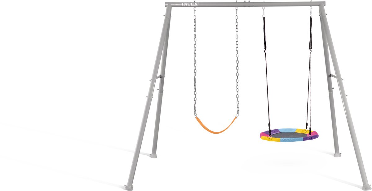   Saucer & Swing Twee Swing Activiteiten - Schommelset