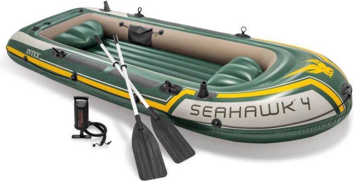 Intex Seahawk 4 Set - Vierpersoons opblaasboot
