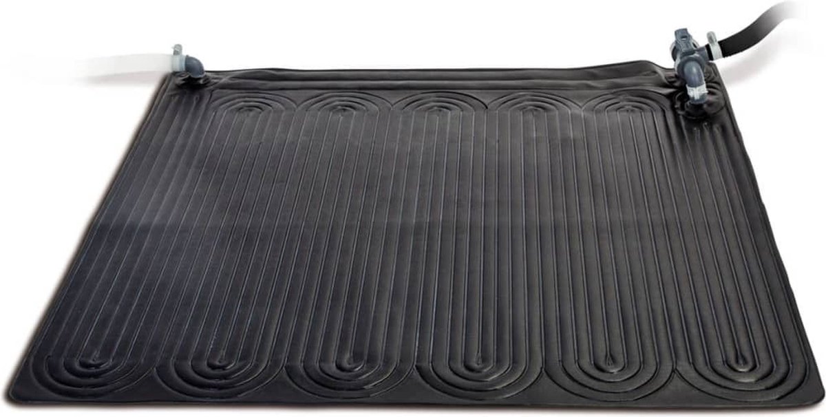   Verwarmingsmat op zonne-energie 1,2X1,2m PVc zwart 28685