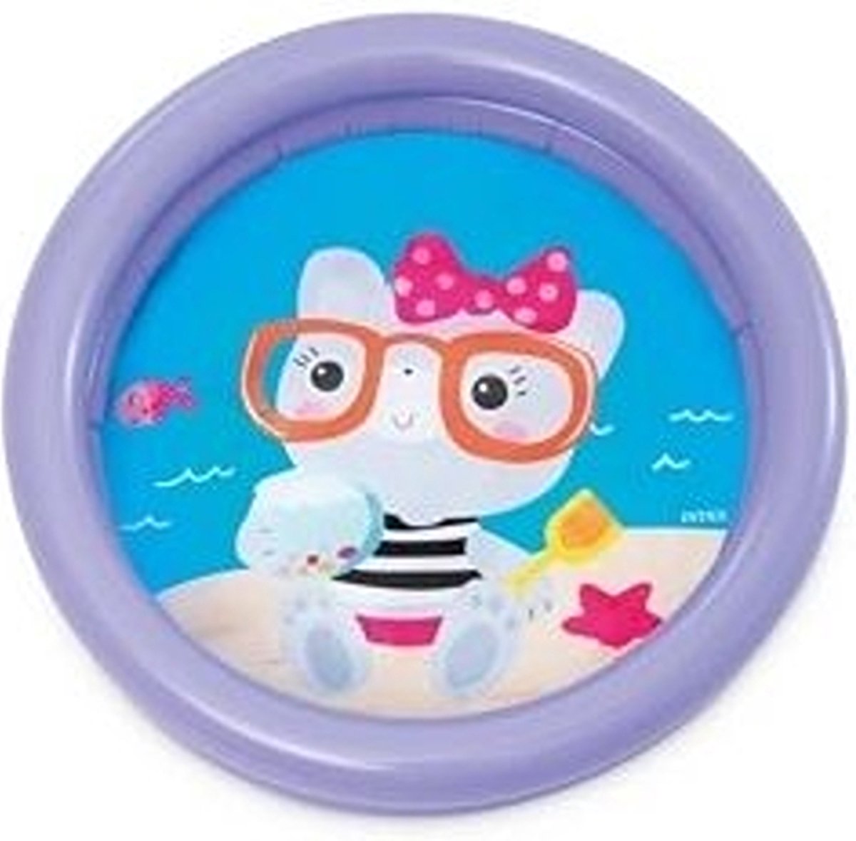   Zwembadje Voor Kinderen van 1-3 Jaar 61x15 CM Paars - Babybadje - Peuterbadje