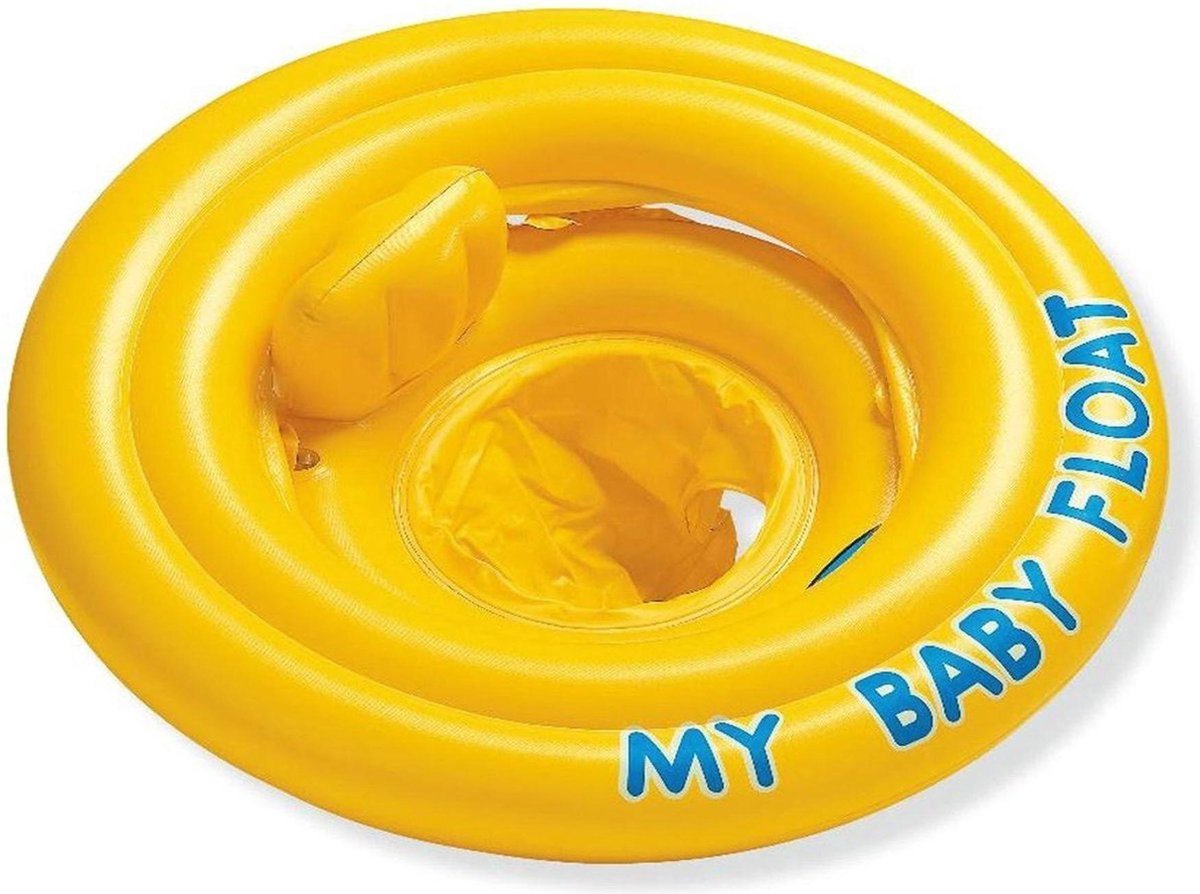   Zwemband Baby Float Geel - 70cm - tot 11 kilogram- Ø 70 cm
