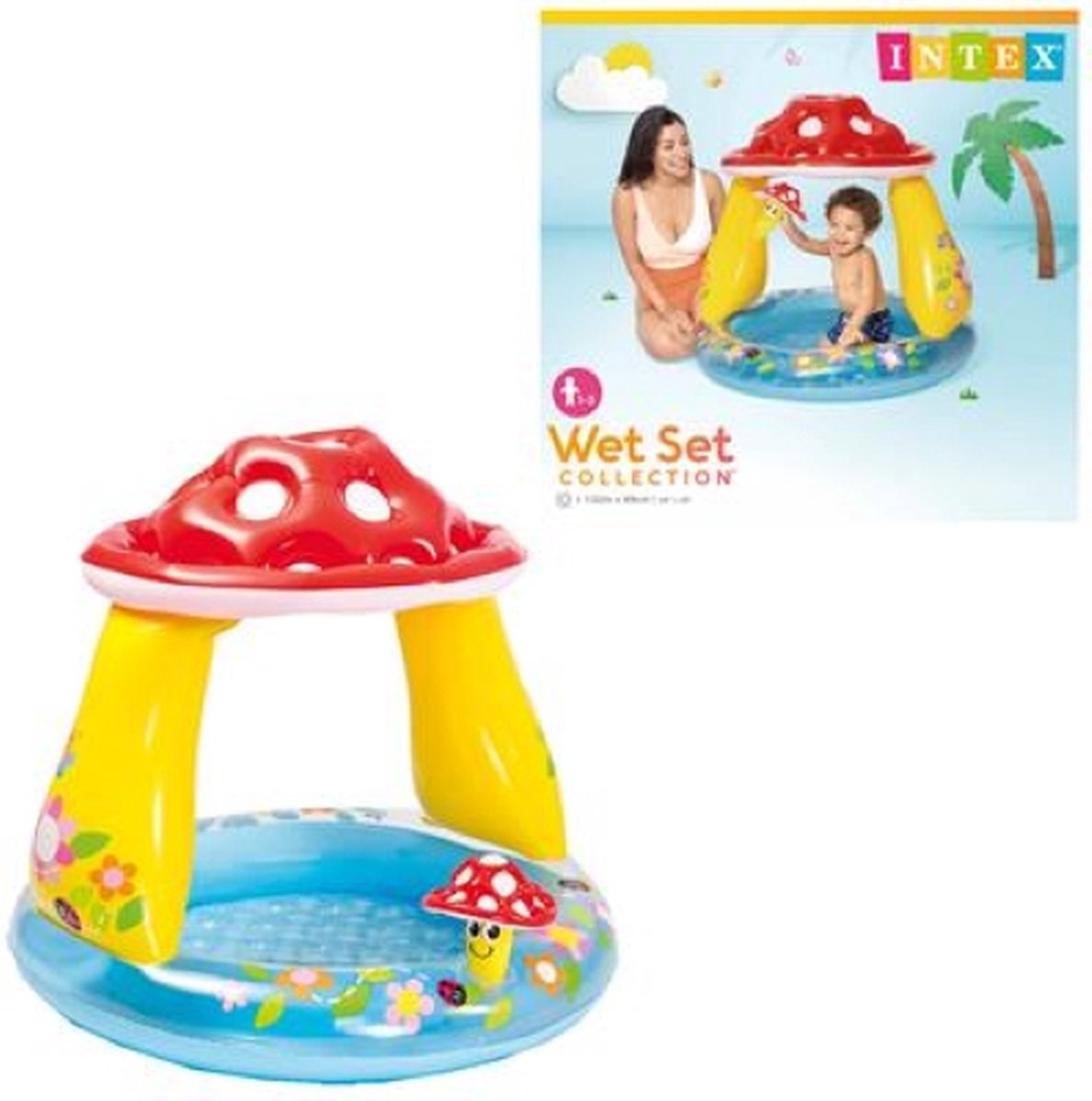   play centre Paddenstoel 102x89 cm