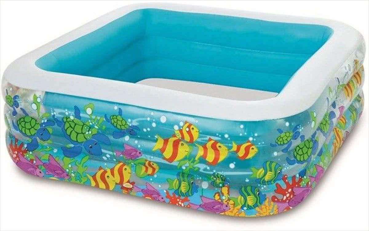   zwembad aquarium 159x159x50cm