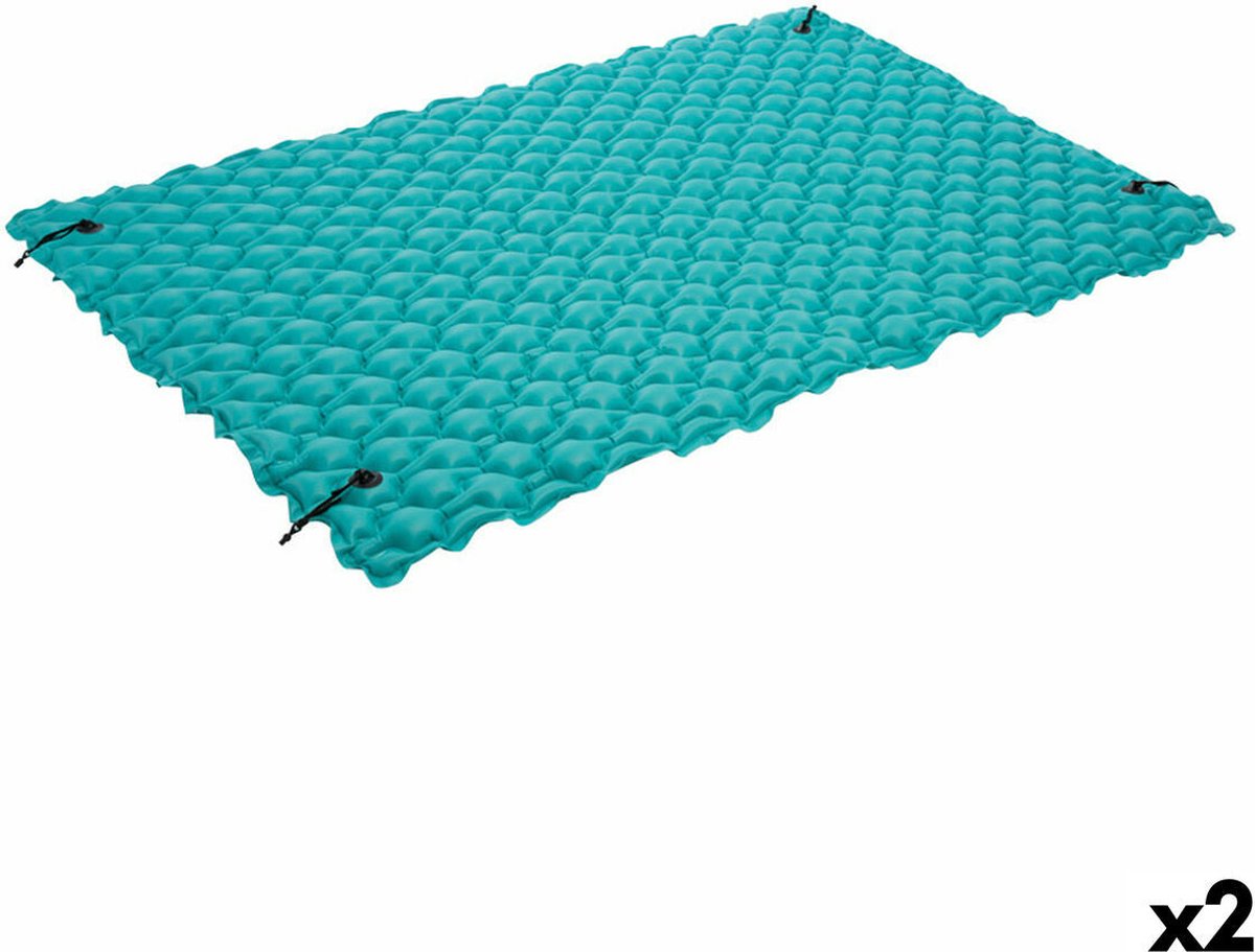 Opblaasartikel voor Zwembad   Turkoois Deken 290 x 213 cm (2 Stuks)