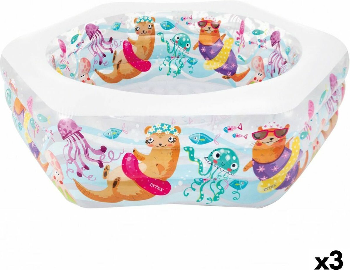 Opblaaszwembad   Acuario 510 L 191 x 61 x 178 cm (3 Stuks)