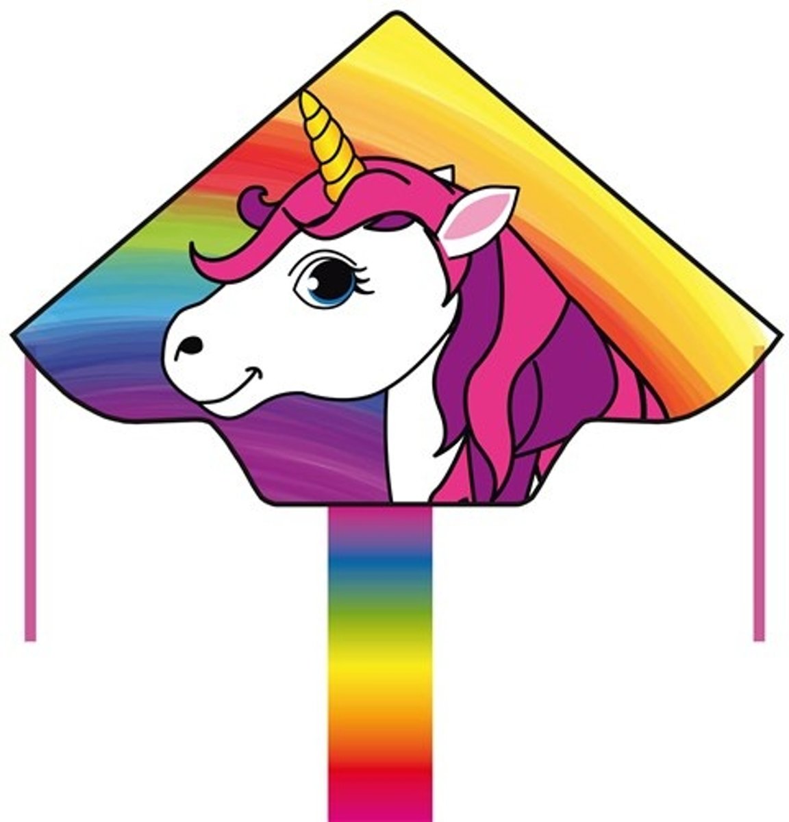 Invento Eenlijnskindervlieger Simple Flyer Unicorn 120 Cm