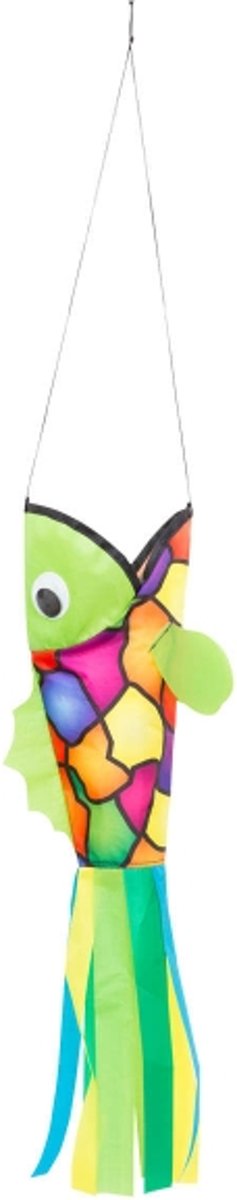 Invento Windsock Little Dazzling Fish 73 Cm Groen