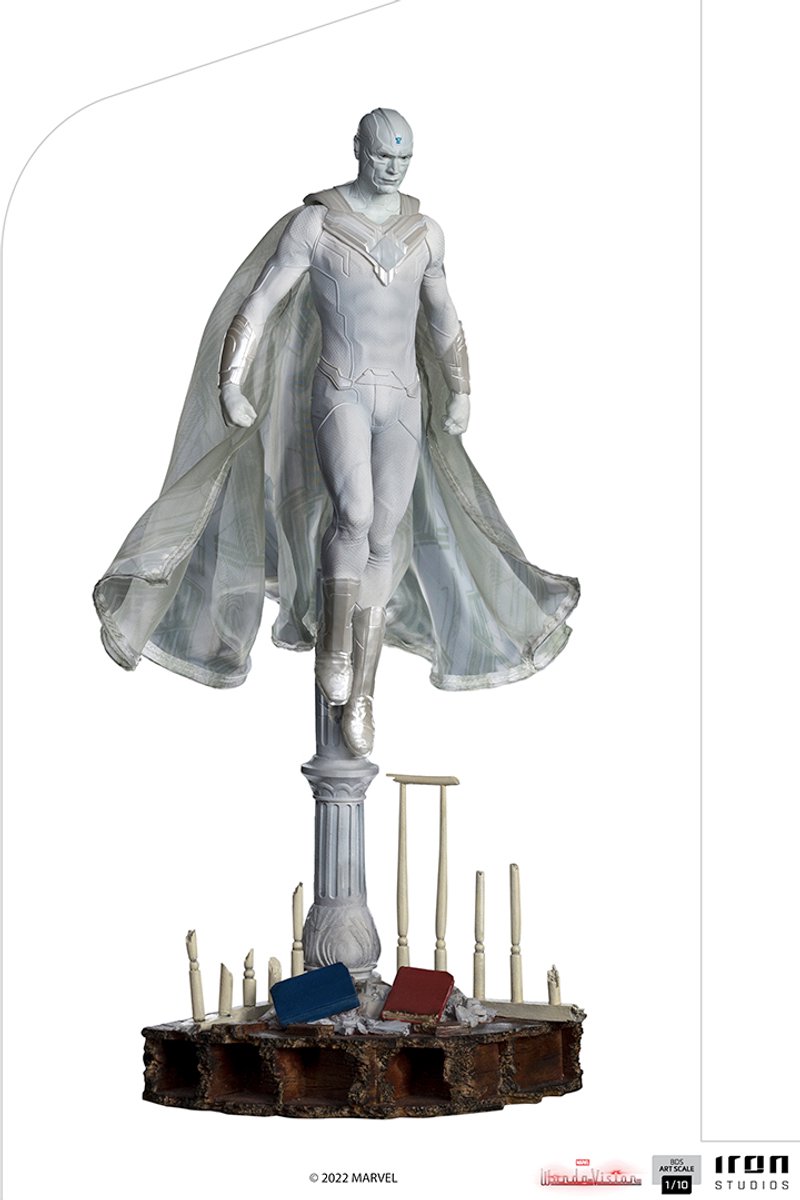 Iron Studios Wandavision - Figuur - White Vision 1/10