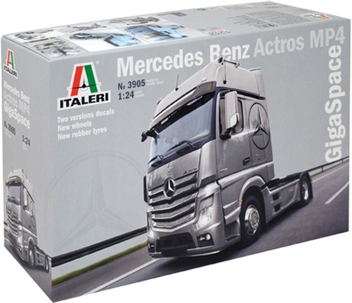 Italeri 3905 ITALERI Mercedes Benz Actros Gigaspace miniatuur 1:24