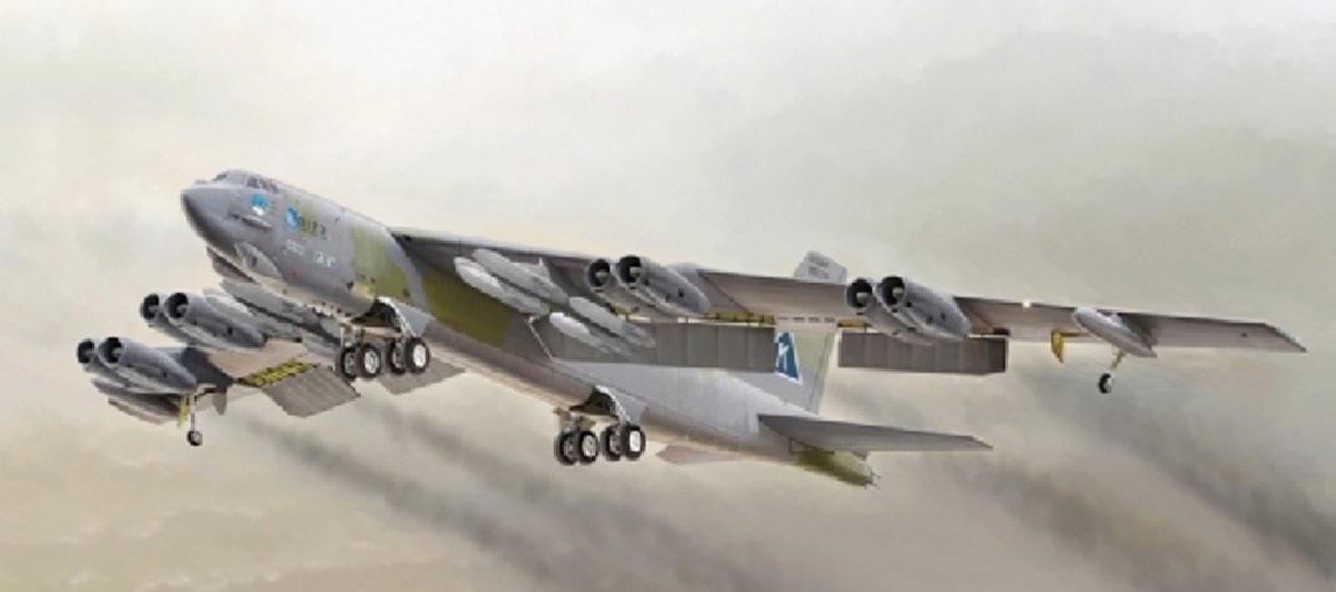 Italeri B-52G STRATOFORTRESS 1:72 Montagekit Vliegtuig met vaste vleugels