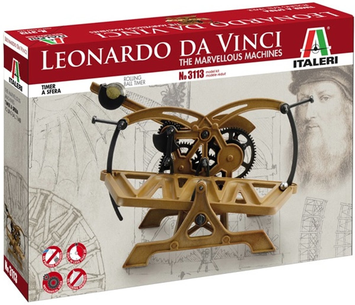 Leonardo Da Vinci - Rolling Ball timer Italeri 3113