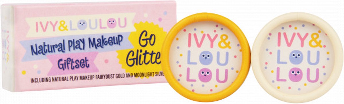 Ivy & Loulou kinder make- up Go Glitter Giftset - 100 % natuurlijk