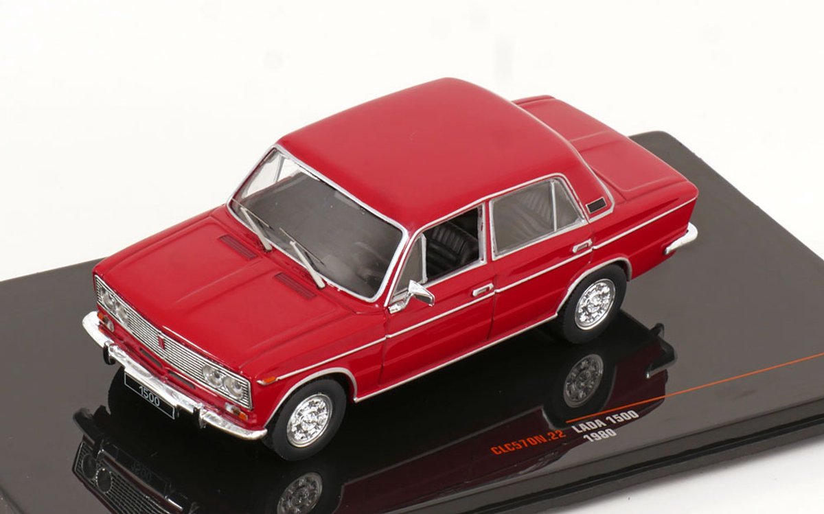 Lada 1500 1980 Rood - Model 1/43 - Ixo Models