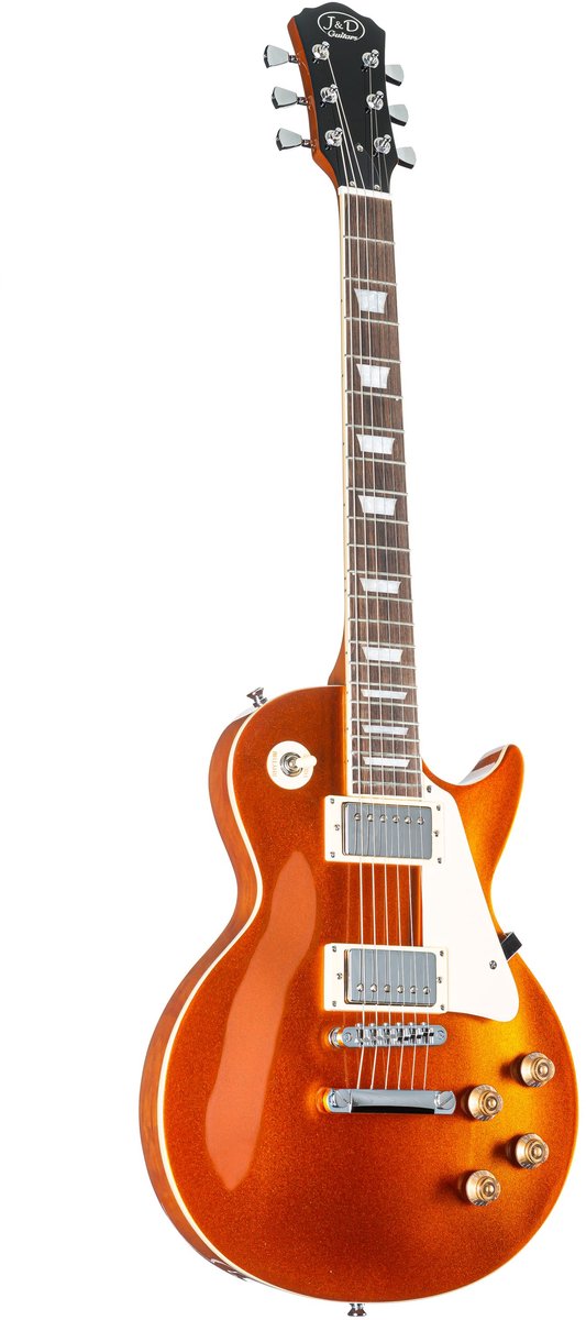 J & D LS II Gold - Single-cut elektrische gitaar