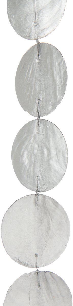 J-Line Koord Droogbloem Zilverkleurig