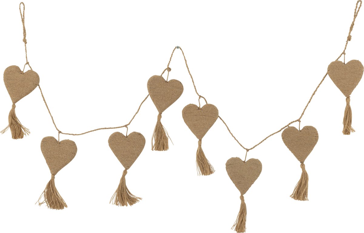 J-Line slinger Hart - jute - naturel