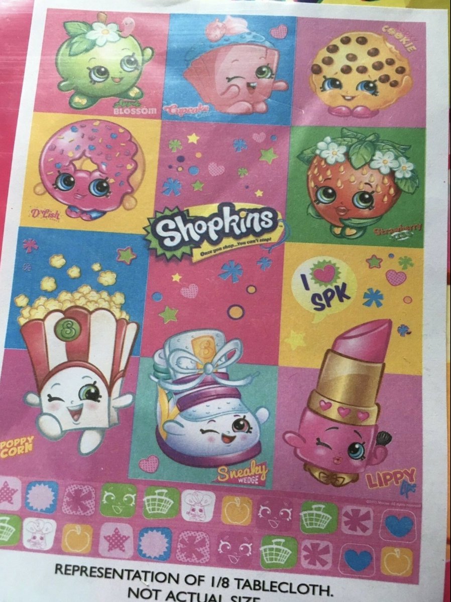 Shopkins tafelkleed