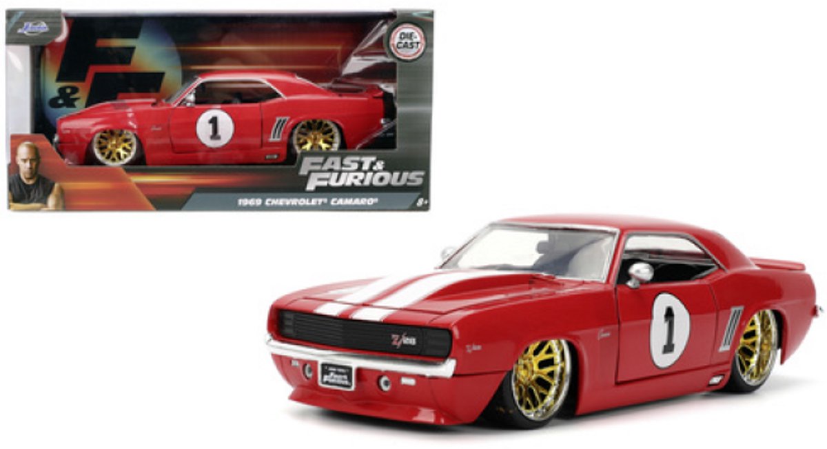Fast&Furious 1969 Chevrolet Camaro 1:24