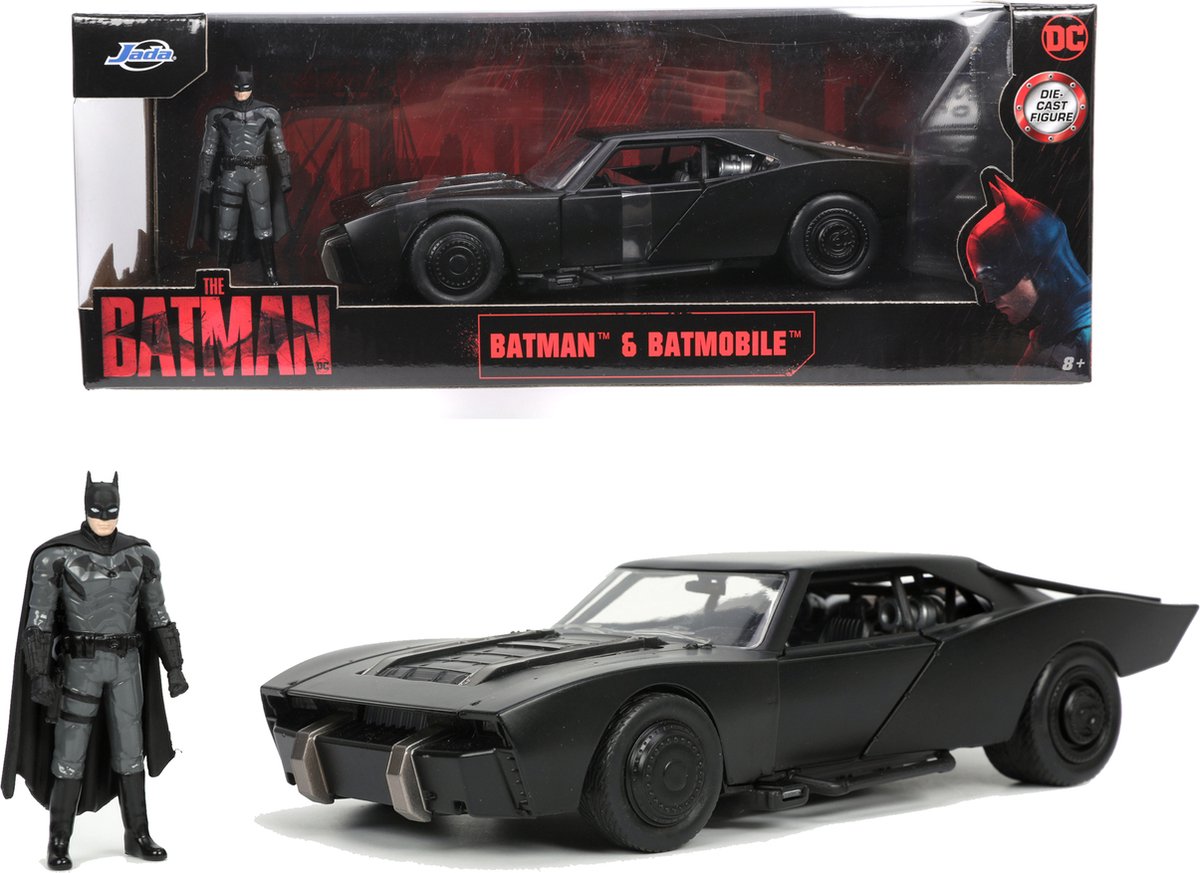 Jada Toys - Batman Batmobile met Batman
