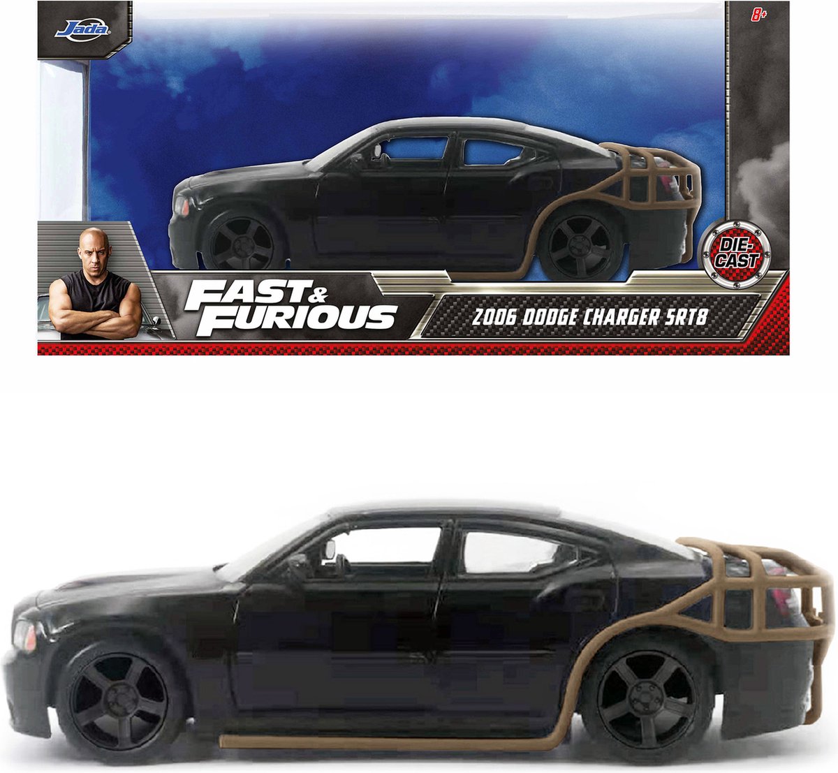 Jada Toys - Fast & Furious Dodge Charger Heist Car - 1:24 - Metaal - Speelgoedvoertuig