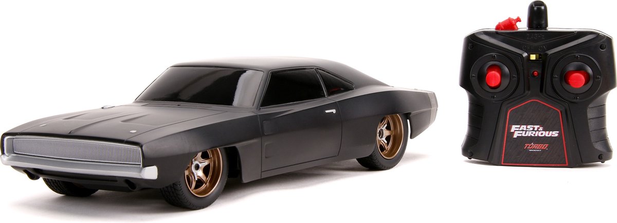 Jada Toys - Fast & Furious RC met Dodge - 2.4 Ghz - Turbo - USB laadfunctie - Bestuurbare auto