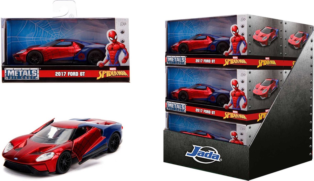 Jada Toys - Marvel Spider-Man 2017 Ford GT 1:32