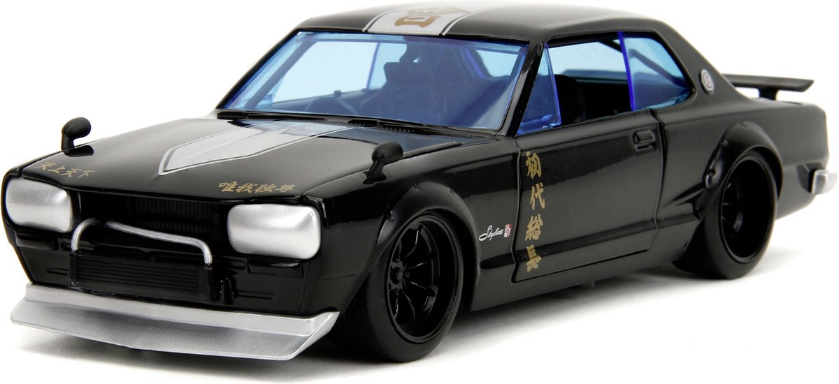 Jada Toys - Tokyo Revengers 1971 Nissan - Inclusief figuurtje Manji