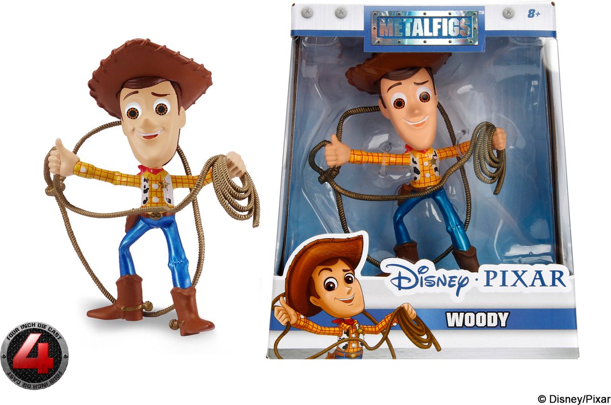 Jada Toys - Woody Figuur - 10 cm - metaal - die-cast - actiefiguur