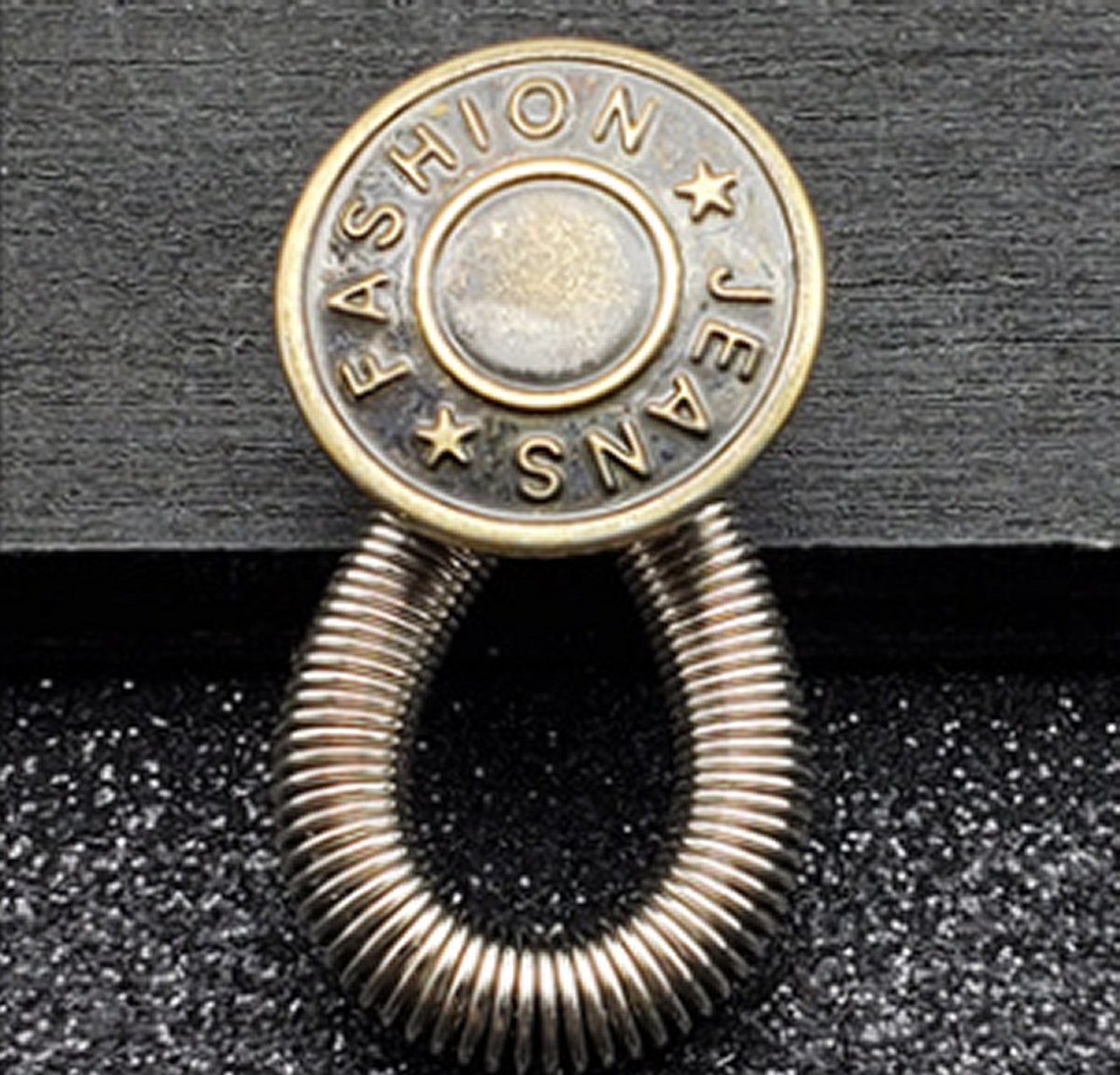 Broek  Verlenger Zilver Veer koperen knoop Fashion