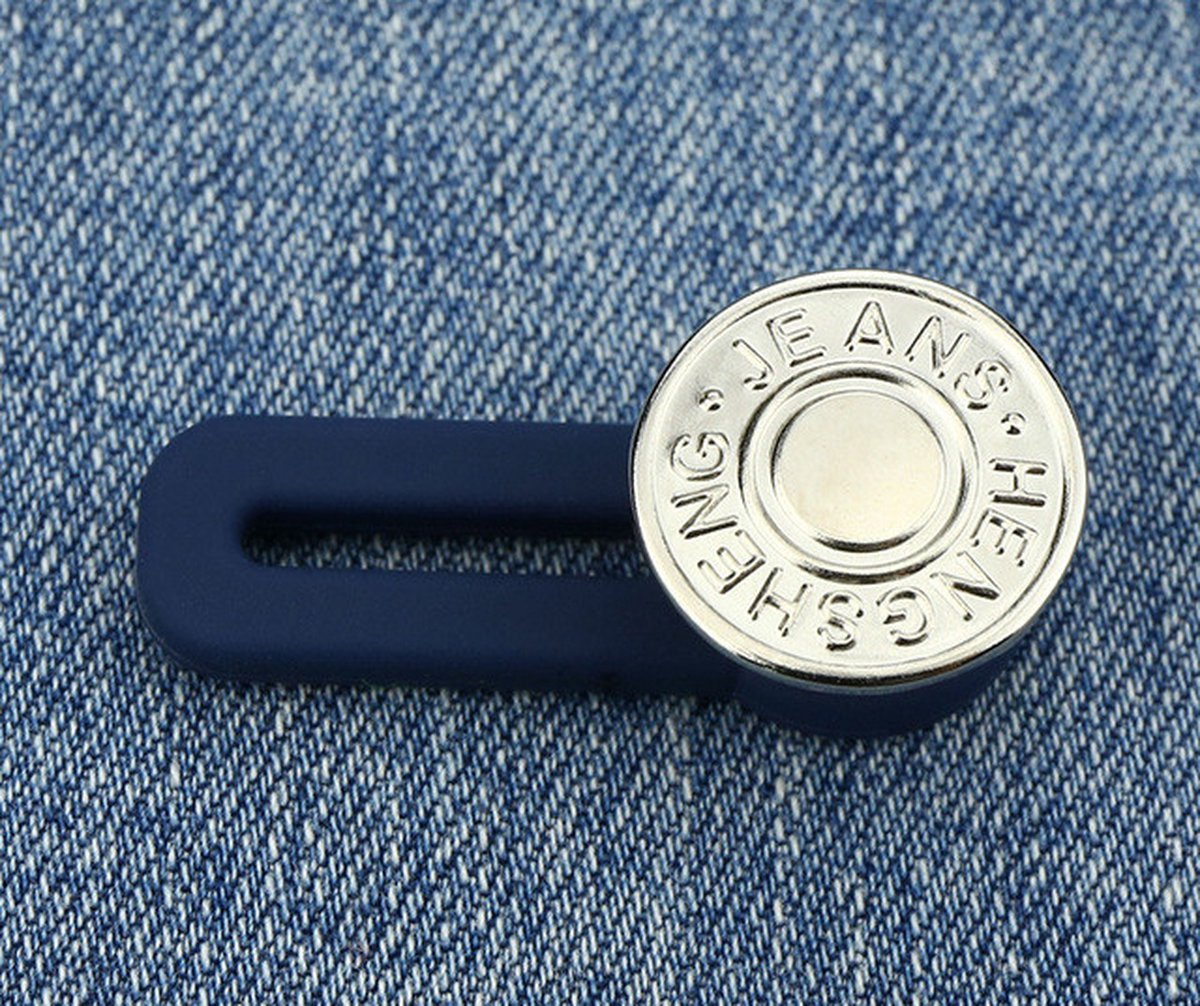 Broek  Verlenger zilver met tekst